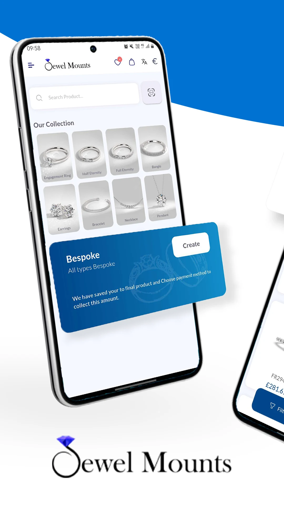 JewelMounts mobile app screenshot 1 from Google Play